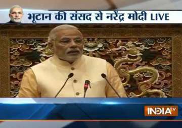 india committed to good neighbourly relations says modi