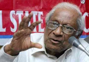 cpi leader a b bardhan lashes out at state government