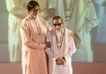 big b offers his poet father s verses on thackeray s demise