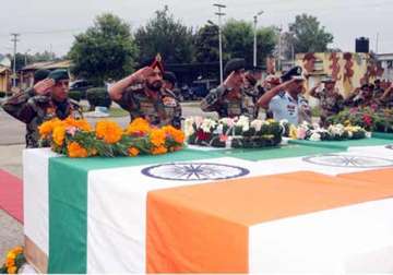 bihar regiment soldier cremated with full state honours