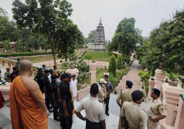 bodh gaya blasts three to four people may have planted bombs say investigators