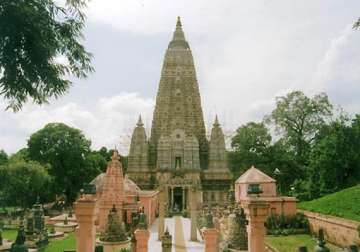 bodh gaya temple dome to be inlaid with gold