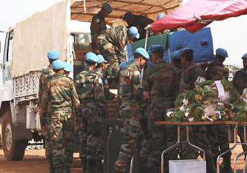 bodies of soldiers killed in south sudan reach india