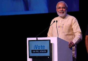 build toilets first temples later says narendra modi