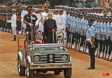 busy first day for president pranab mukherjee