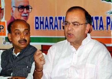 by giving muslims quota congress is following divisive agenda says jaitley