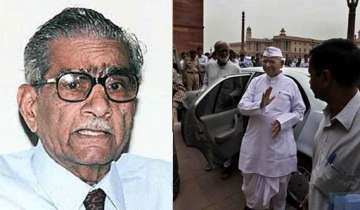 cd controversy anna hazare backs shanti bhushan