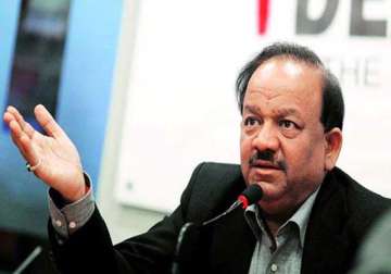 cvc rejected chaturvedi s name twice harsh vardhan