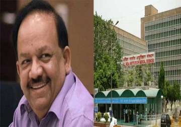 centre committed to aiims like institute in new ap harsh vardhan