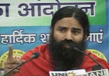 centre not serious over black money ramdev