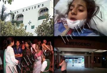 chandigarh girl suffers fractures after being pushed from school building