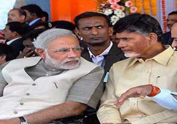 chandrababu naidu to discuss ap bifurcation issues with pm