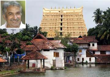 chandy differs with left s view on temple treasures