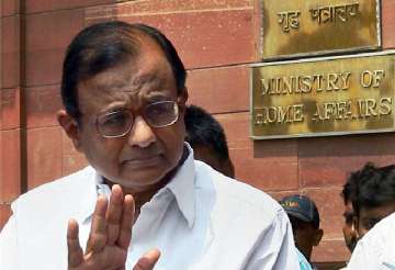 chidambaram evades question on shifting to finance ministry
