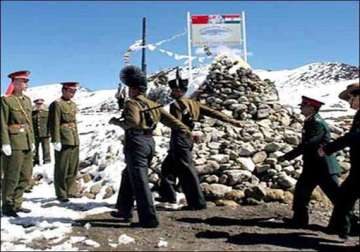 china wants freeze on constructions near line of actual control india rejects