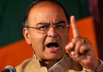 choose between government and separatists jaitley to pakistan