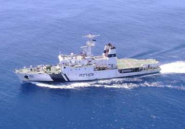 coast guard commissions c 425 interceptor boat at paradip