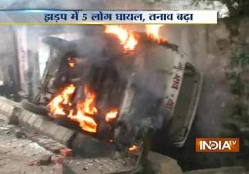 3 killed in clashes in saharanpur curfew clamped