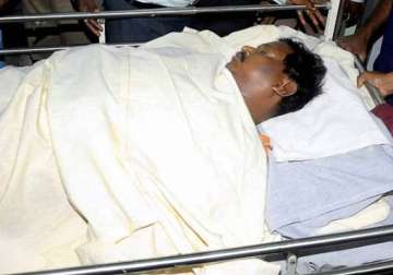 condition of injured munda and his wife stable say doctors