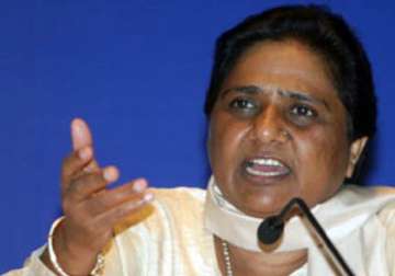 cong has lost mental balance says mayawati