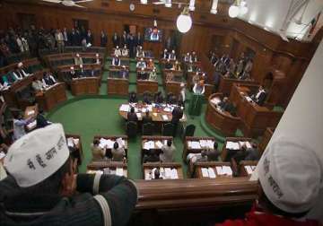 congress bjp oppose aap s hasty move to push jan lokpal bill