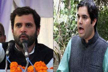 congress backs rahul but bjp distrustful of varun says a book