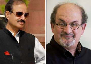 congress indirectly hints at rushdie being unwelcome