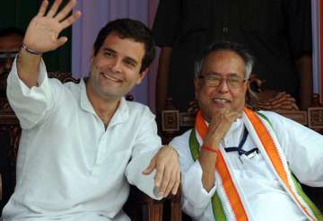 congress to project rahul gandhi as future leader pranab