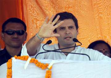 congress works for aam aadmi claims rahul gandhi