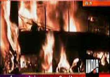couple infant burnt alive in bus accident