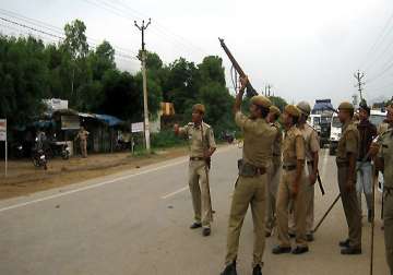 33 arrested for nimaz communal tension curfew on