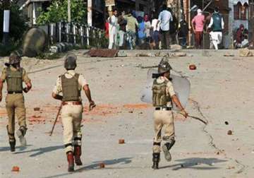 curfew imposed in mp town after clash 7 injured 33 held