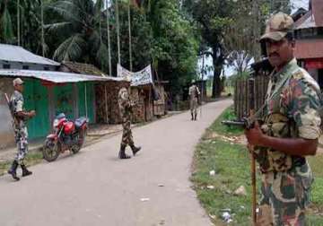 curfew in assam town after arson lathicharge