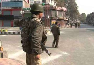 curfew like restrictions in valley for 2nd consecutive day