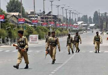 curfew in srinagar after clashes