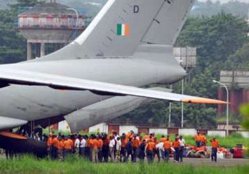 cyclone phailin army iaf navy alerted helicopters aircraft kept ready