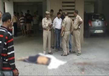 dairy trader jumps to death from 8th floor of vaishali apartment