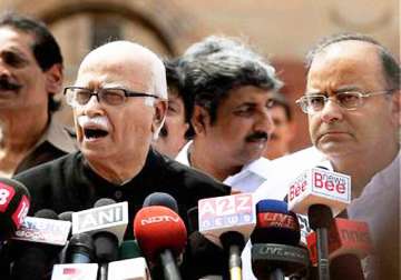 day not far when cabinet meeting will be held in tihar advani