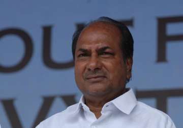 defence minister a k antony bereaved