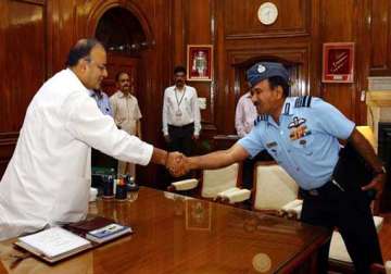 defence minister briefed on iaf s operational preparedness