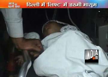 delhi boy falls through lift shaft of sanjay gandhi hospital