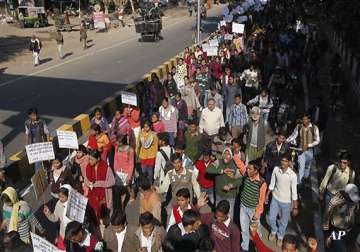 from streets to raisina hill call for justice grows for rape victim