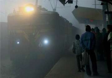 dense fog affects running of 66 trains