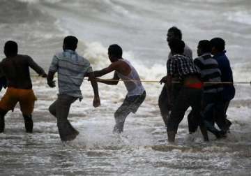 depression over bay of bengal odisha fishermen alerted