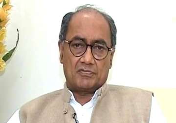 digvijay seeks action against swamy for communal write up