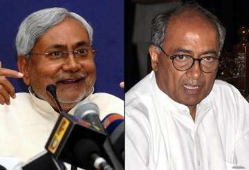 digvijay singh s comments a research topic for me says nitish