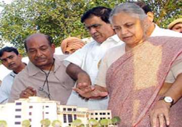 dikshit inaugurates delhi s first in situ housing project