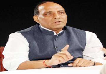don t doubt our intention on shredded files rajnath singh
