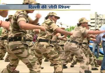 elite women commandos to secure delhi metro