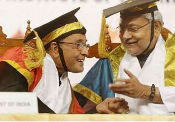 end tradition of wearing gowns at convocations nitish requests pranab